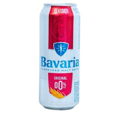 Bavaria Malt Can 500 Ml-Regular, 24 Pieces Per Carton